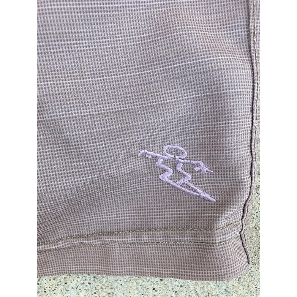 Men's DaHui Beige Hybrid Board Shorts No SIZE Slash Pocket Zip Surf Sun RN127725